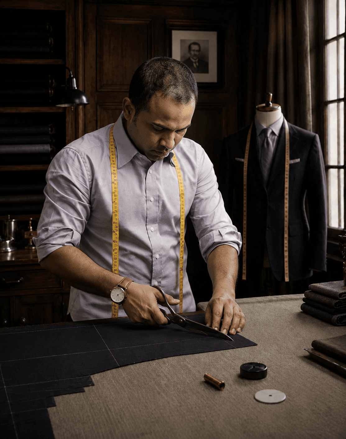 Al Barsha Tailors workshop